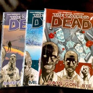 Walking Dead Graphic Novel Comic book Set 1-3